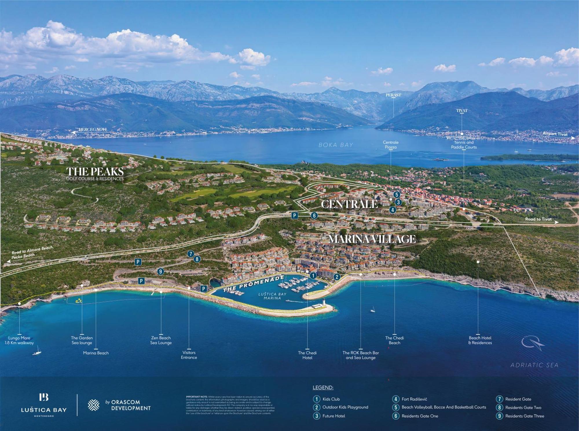 Lustica Bay Daire Tivat Dış mekan fotoğraf
